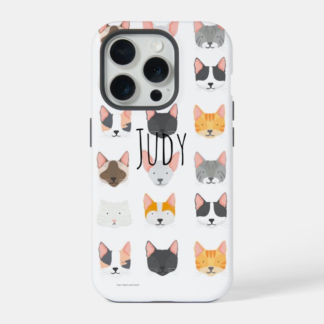 The Cat’s Meow Personalised  iPhone Case (Back)