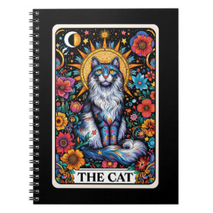 The Cat Spirit Tarot Card Notebook