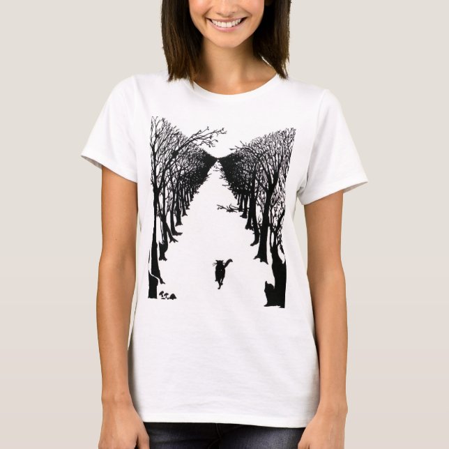The Cat That Walked By Himself By Rudyard Kipling T-Shirt (Front)