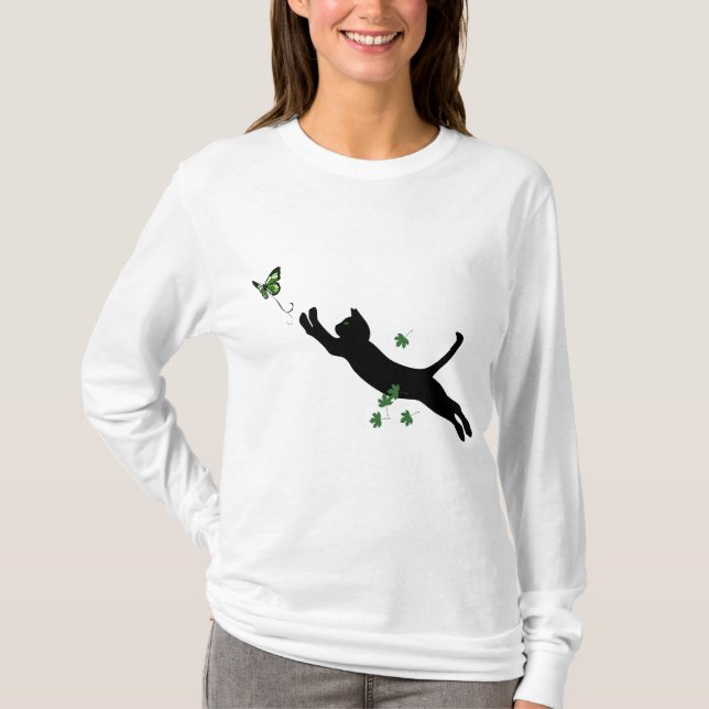 The Cat & The Butterfly T-Shirt (Front)