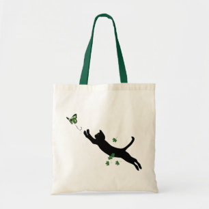 The Cat & The Butterfly Tote Bag