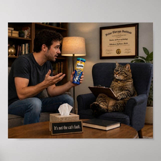 The Cat Therapist Poster (Front)