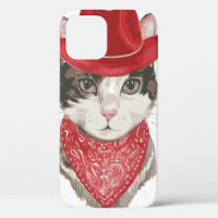 The cat vintageel drawing pattern with a hatanimal