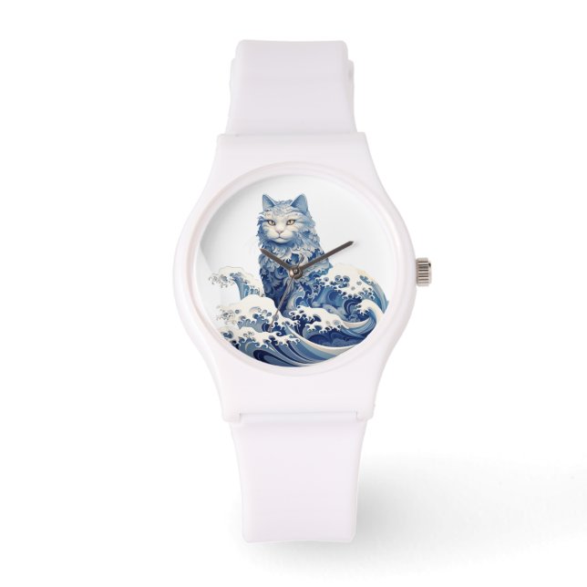 The Cat Wave Off Kanagawa Watch (Front)