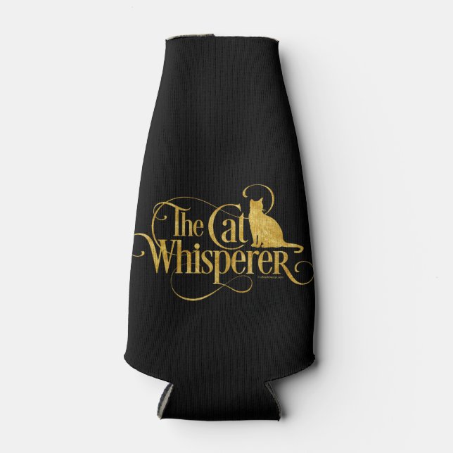 The Cat Whisperer Bottle Cooler (Front)
