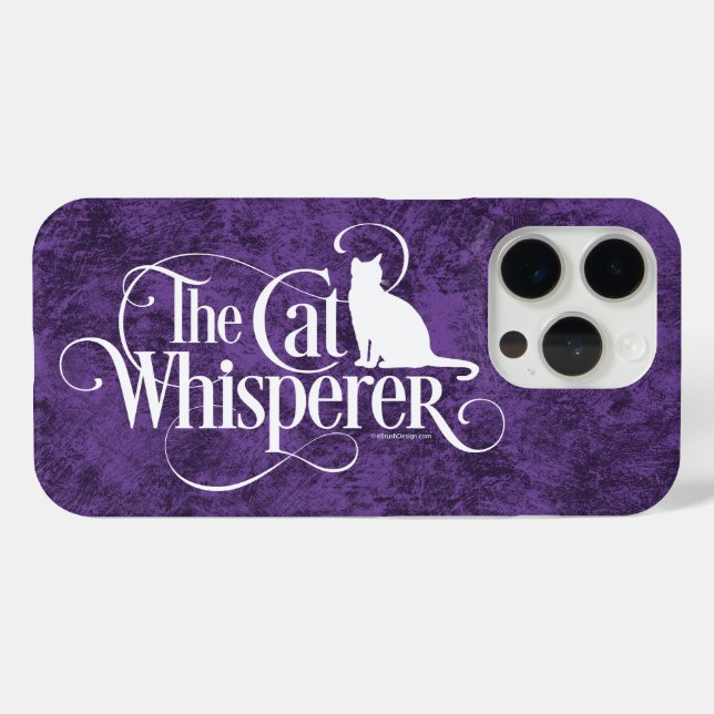 The Cat Whisperer Case-Mate iPhone Case (Back (Horizontal))