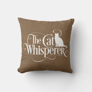 The Cat Whisperer Cushion