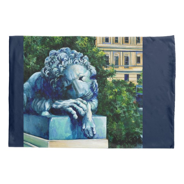 The Cat who ate the Canary Pillowcase (Back)