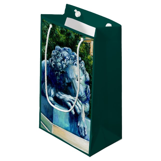 The Cat who ate the Canary Small Gift Bag (Front Angled)