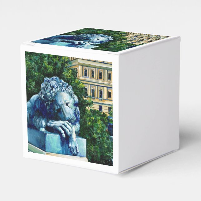 The Cat, Who ate the Canary, Washington DC Favour Box (Front Side)