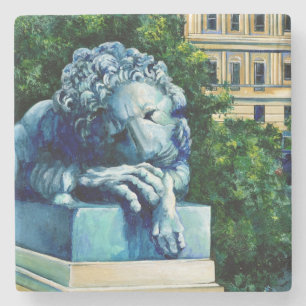 The Cat, Who ate the Canary, Washington DC Stone Coaster