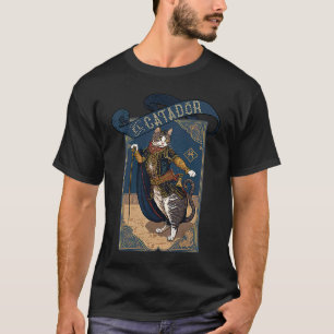 The Catador Tarot Card Spanish Cat Matador Kitty B T-Shirt