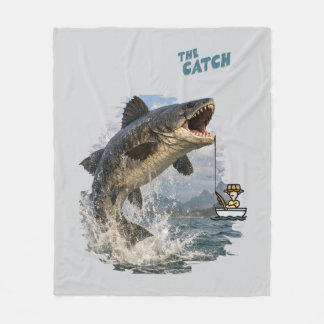 The catch fleece blanket
