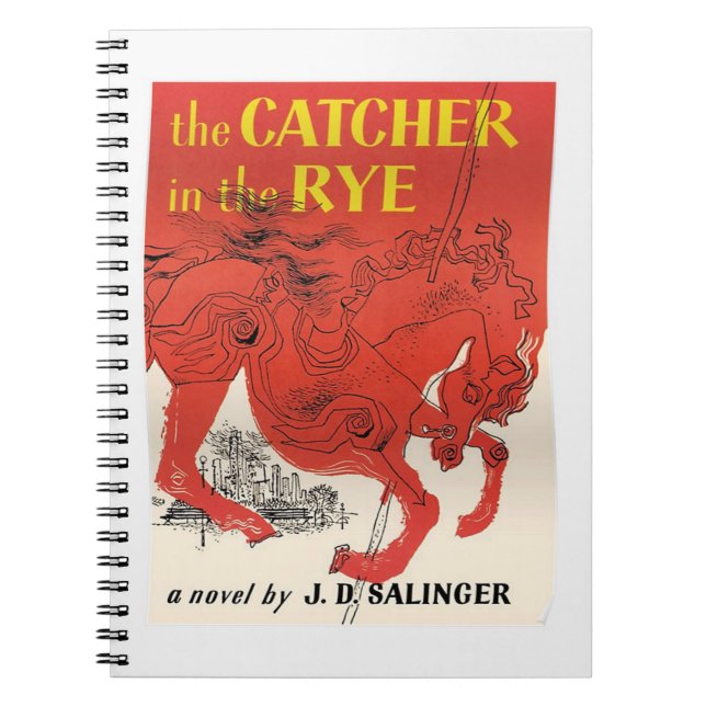 THE CATCHER IN THE RYE by J.D. SALINGER   Notebook (Front)