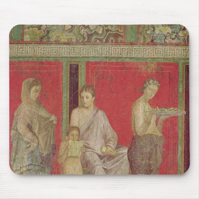 The Catechism with a Young Girl Reading Mouse Mat (Front)