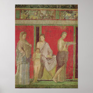 The Catechism with a Young Girl Reading Poster