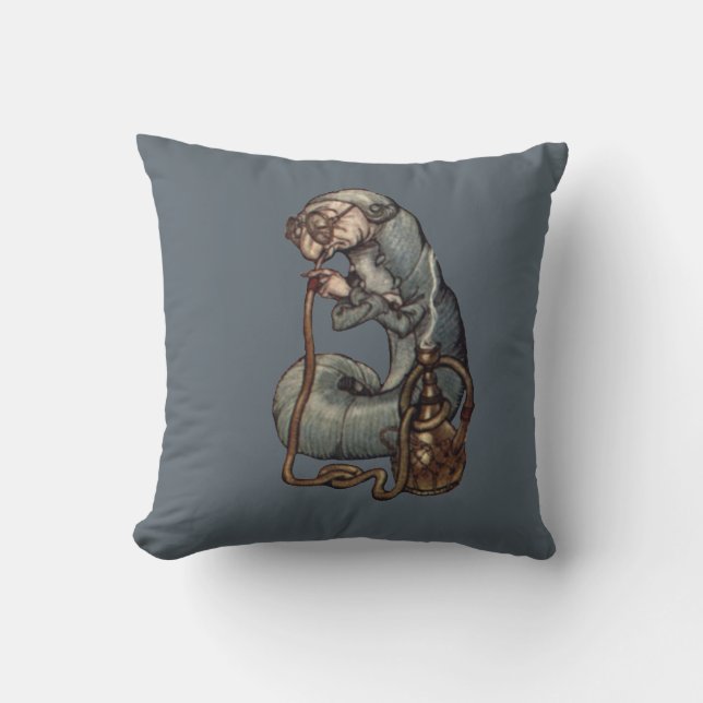 The Caterpillar by Arthur Rackham Cushion (Front)