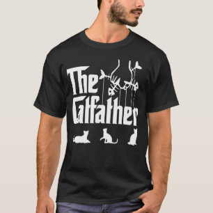 The Catfather Cat Dad Father T-Shirt