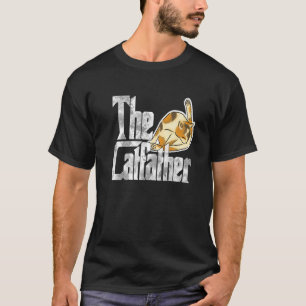 The Catfather Cat Father Mafia Whiskers Male Daddy T-Shirt