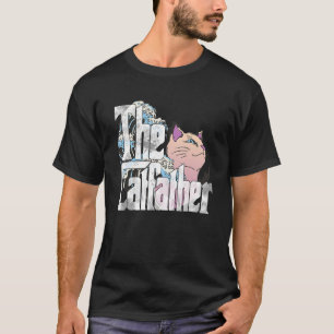 The Catfather Cat Father Mafia Whiskers Male Daddy T-Shirt