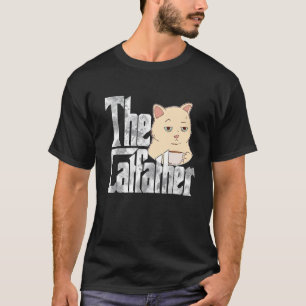 The Catfather Coffee Cat Father Mafia Whiskers Mal T-Shirt