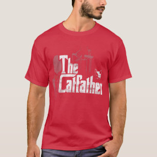 The Catfather , Funny Cat Dad Lover Gift T-Shirt