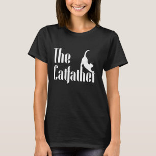 The Catfather Funny Cute Cat Dad Father Day Pet Ki T-Shirt