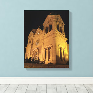 The Cathedral Basilica of St. Francis of Assisi Canvas Print