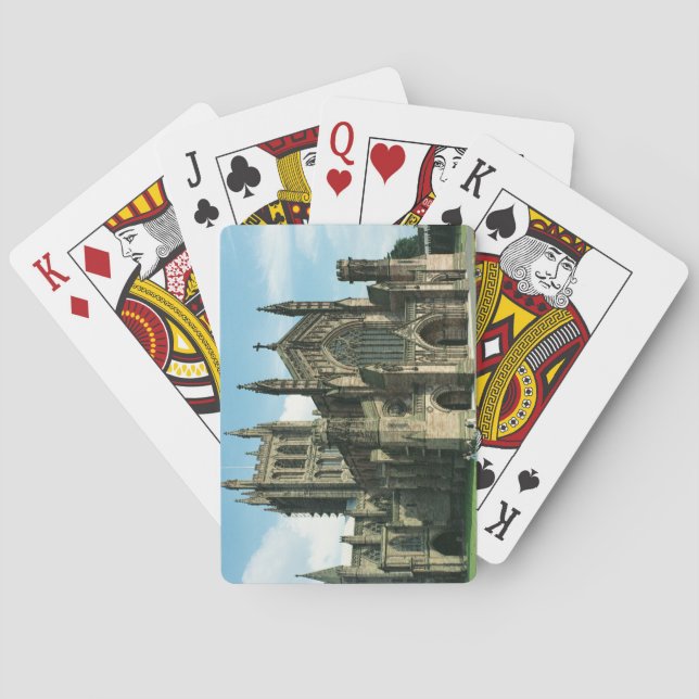 The Cathedral Church of the Blessed Virgin Mary an Playing Cards (Back)