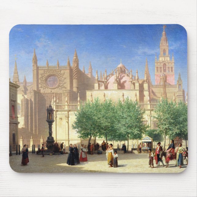The Cathedral of Seville Mouse Mat (Front)