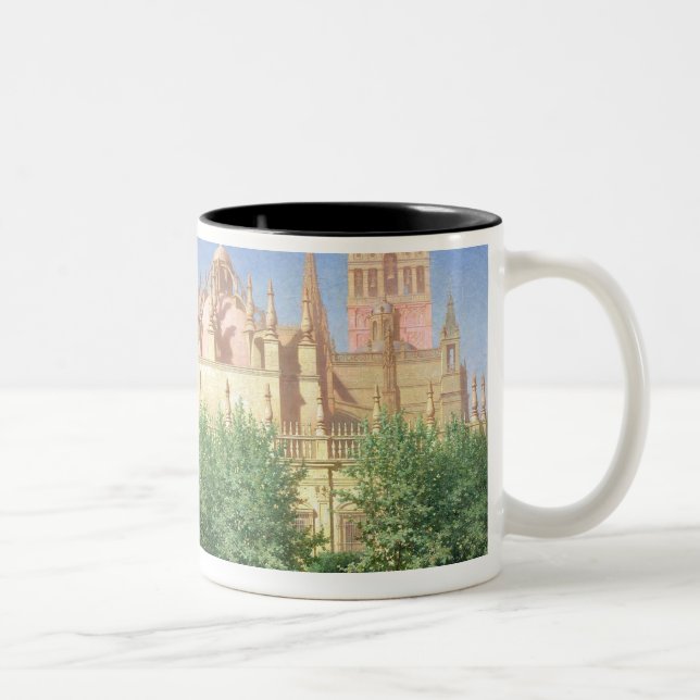 The Cathedral of Seville Two-Tone Coffee Mug (Right)