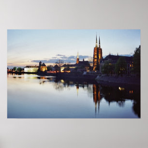 the Cathedral of Wroclaw Poster