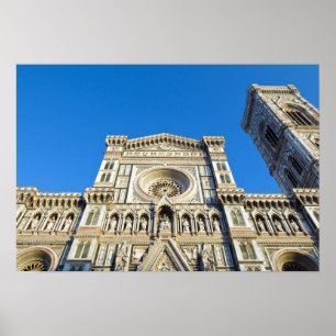 The cathedral Santa Maria del Fiore , Firenze, Poster
