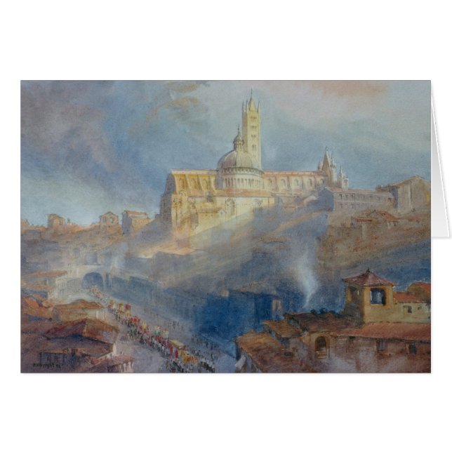 The Cathedral, Siena, 1902 (Front Horizontal)