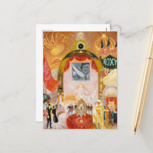 The Cathedrals of Broadway by Florine Stettheimer Holiday Postcard