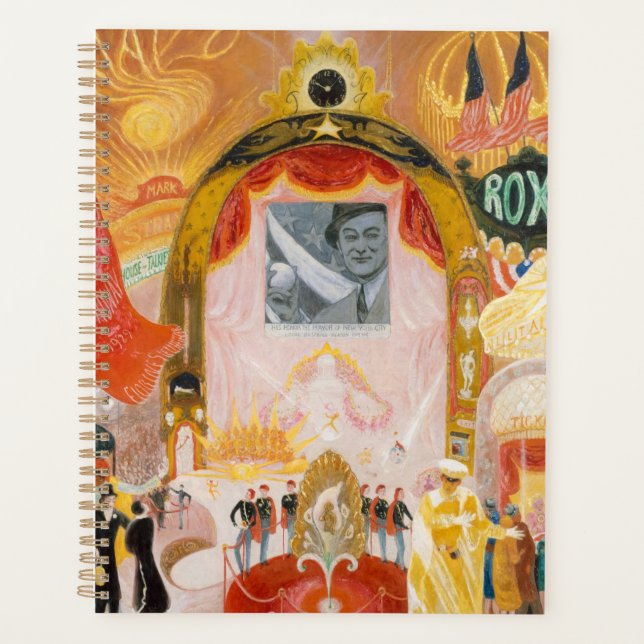 The Cathedrals of Broadway by Florine Stettheimer Planner (Front)