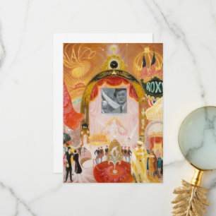 The Cathedrals of Broadway by Florine Stettheimer Thank You Card