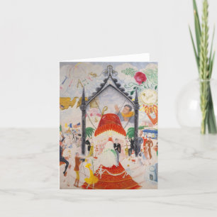 The Cathedrals of Fifth Avenue by Stettheimer Thank You Card