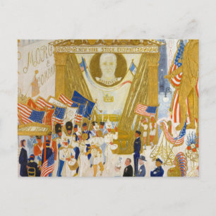 The Cathedrals of Wall Street, 1939 Postcard