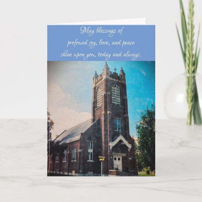 "The Catholic Church of Saint Michael" Easter Card (Front)