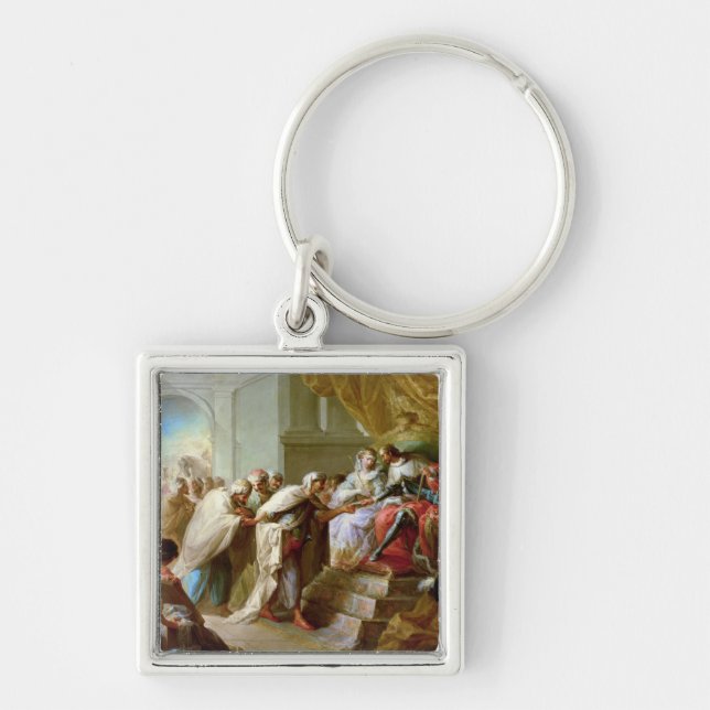 The Catholic King and Queen Key Ring (Front)