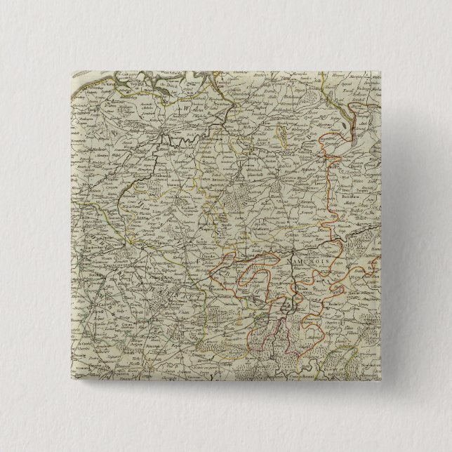 The Catholic Netherlands 15 Cm Square Badge (Front)