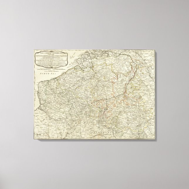 The Catholic Netherlands Canvas Print (Front)