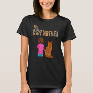 The Catmother Maine Coon Cat Mother Cat Mom T-Shirt