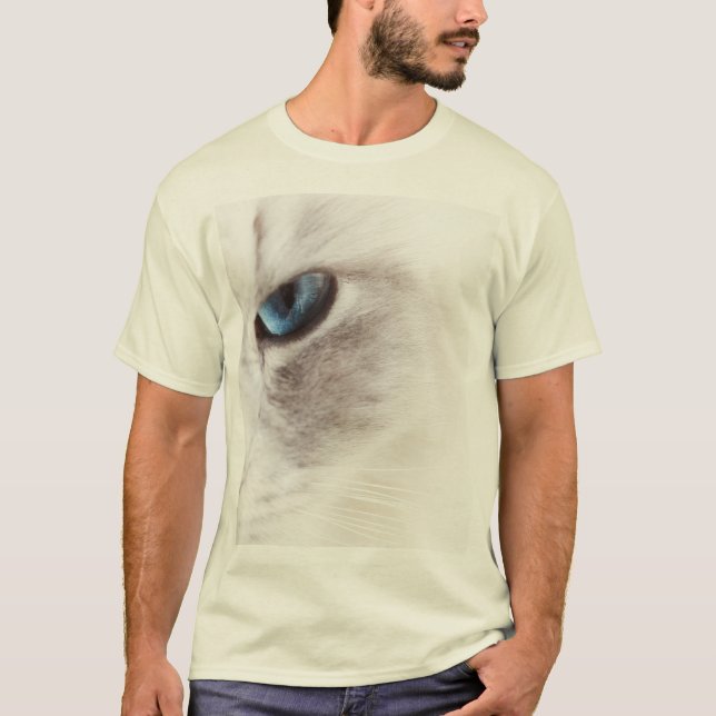 The cat's blue eye T-Shirt (Front)