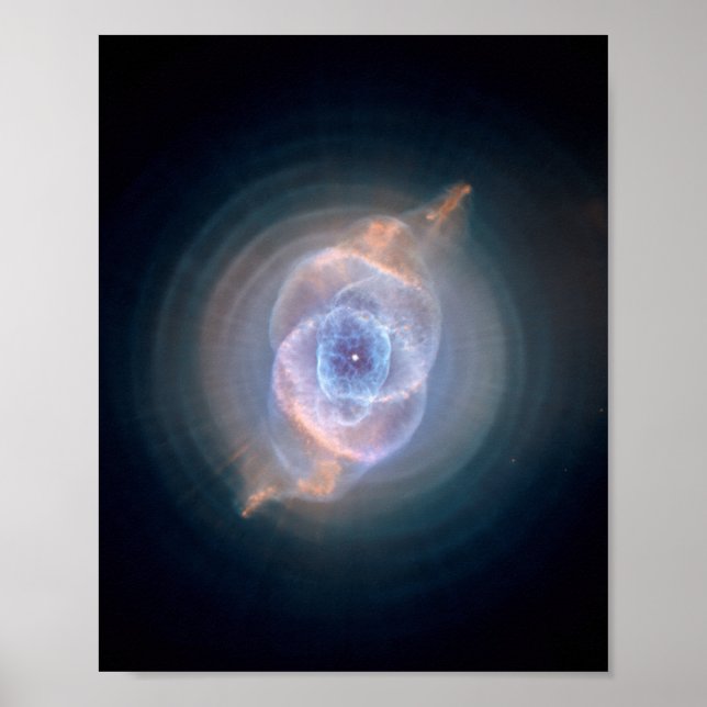 The Cat's Eye Nebula 8x10 Poster (Front)