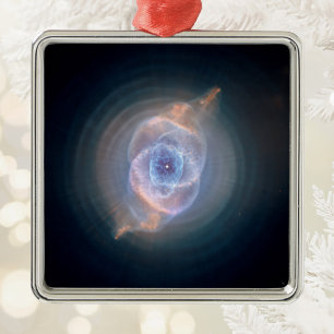 The Cat's Eye Nebula Metal Tree Decoration