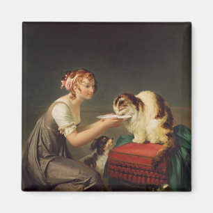 The Cat's Lunch Magnet