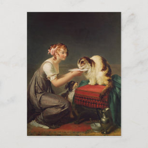 The Cat's Lunch Postcard