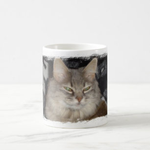 the cat's meow coffee mug